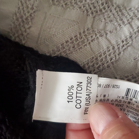 Zara black knit sweater light weight - Picture 5 of 5